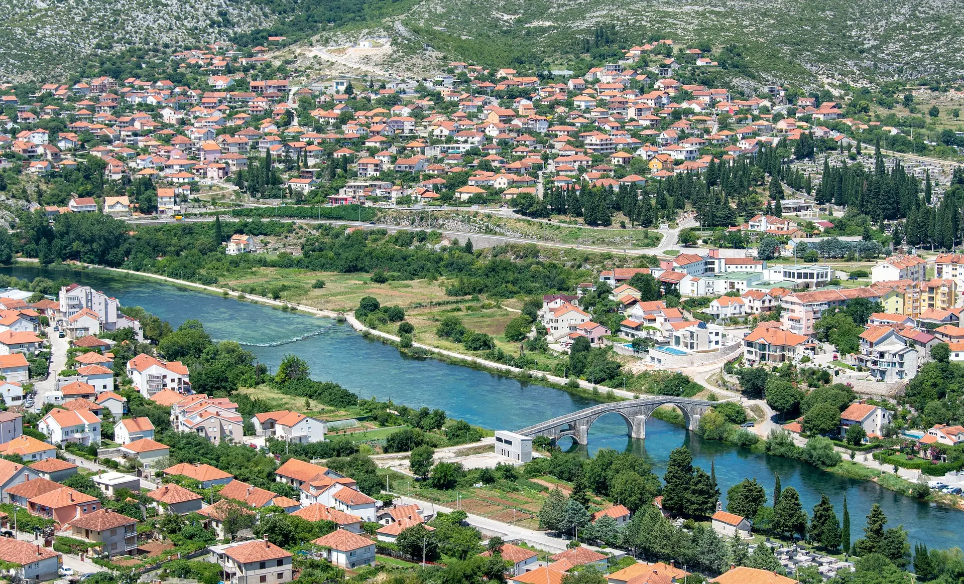 Trebinje iz zraka